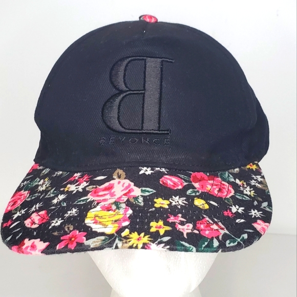 Beyonce | Accessories | Beyonce Oficial Beyonc Backwards B Floral Cap ...